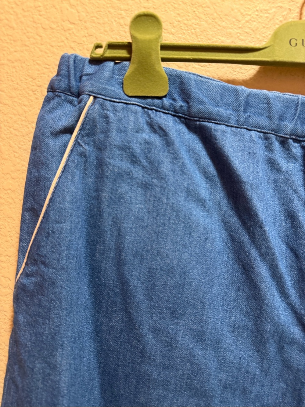 New Authentic Gucci G Logo Denim Shorts Size IT 52 / US L 34 - 38 Waist - Picture 8 of 12